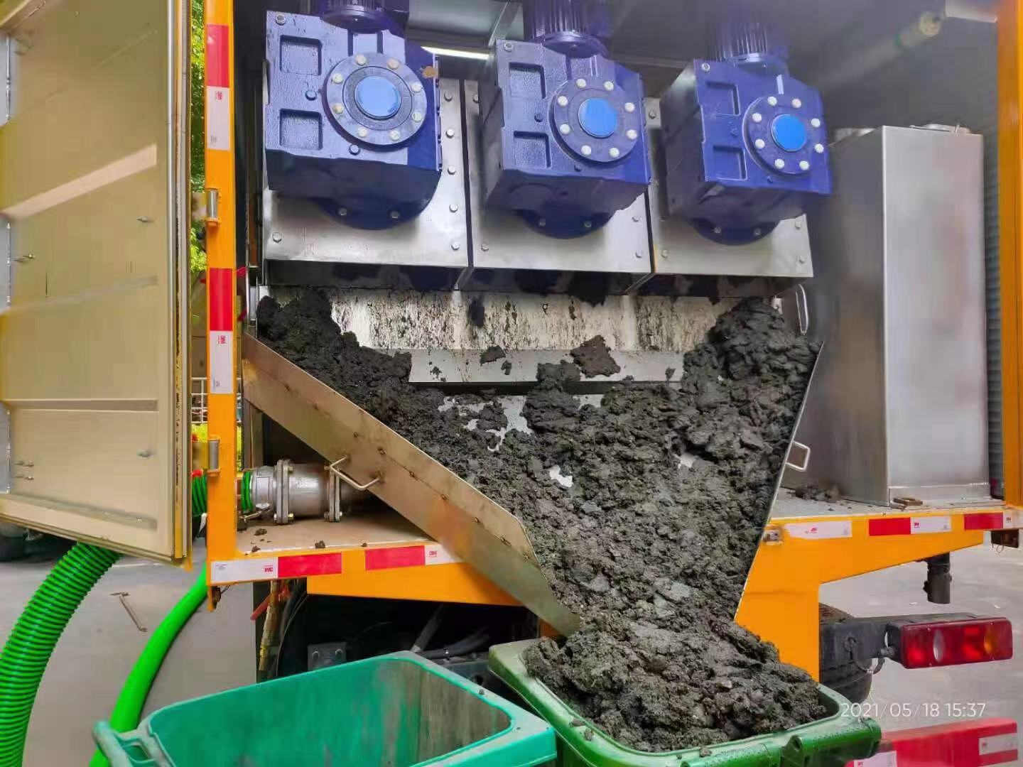 临城镇化粪池清掏城市维护站-泥浆净化干湿分离处理